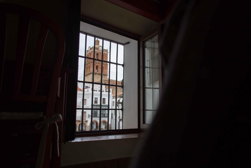 Hotel Plaza Grande Zafra Bagian luar foto